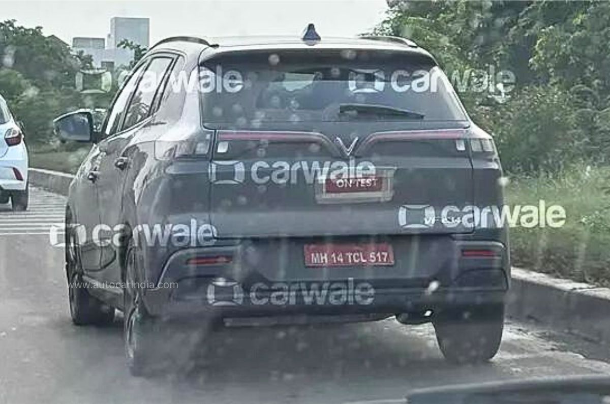 VinFast starts testing VF e34 e-SUV in India - Image 2